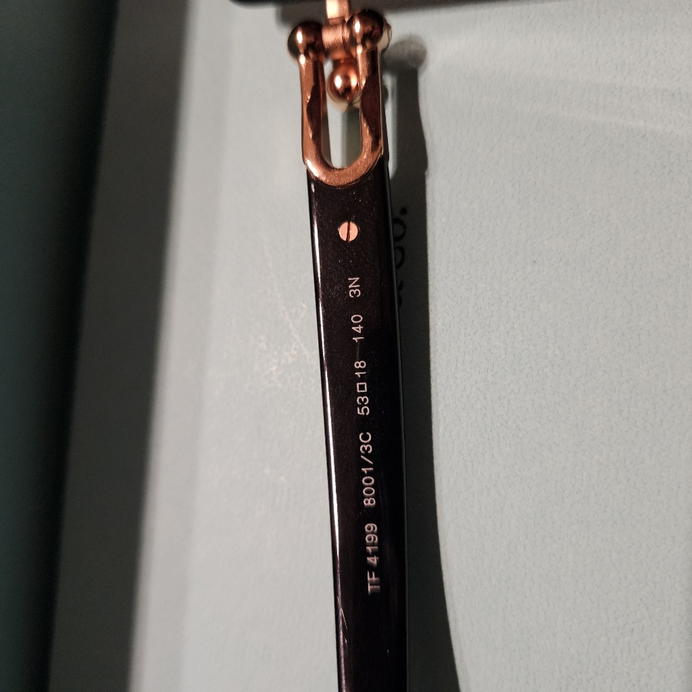 Tiffany & Co. Black and Gold Sunglasses TF4199 - Picture 5 of 7
